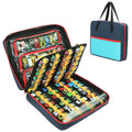 KISLANE 120 Toy Car Storage Case for 1:64 Die-Cast Cars (Blue)