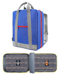 KISLANE Monster Trucks Storage Backpack - Versatile Carrying Case With Front Compartment and 2 Storage Pages for 36 Trucks - Ultimate Holder and Organizer