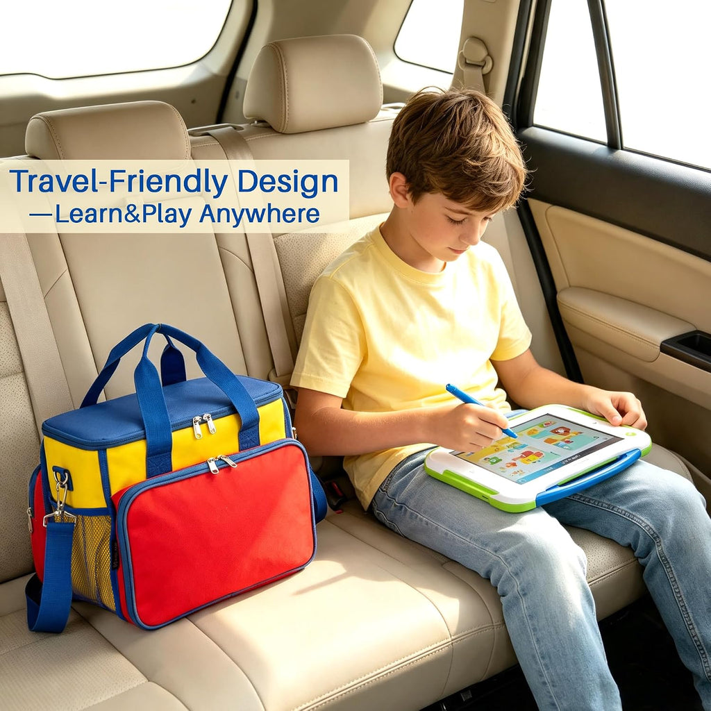 Storage Bag Compatible with Leapfrog Learning Systems, Adjustable Dividers