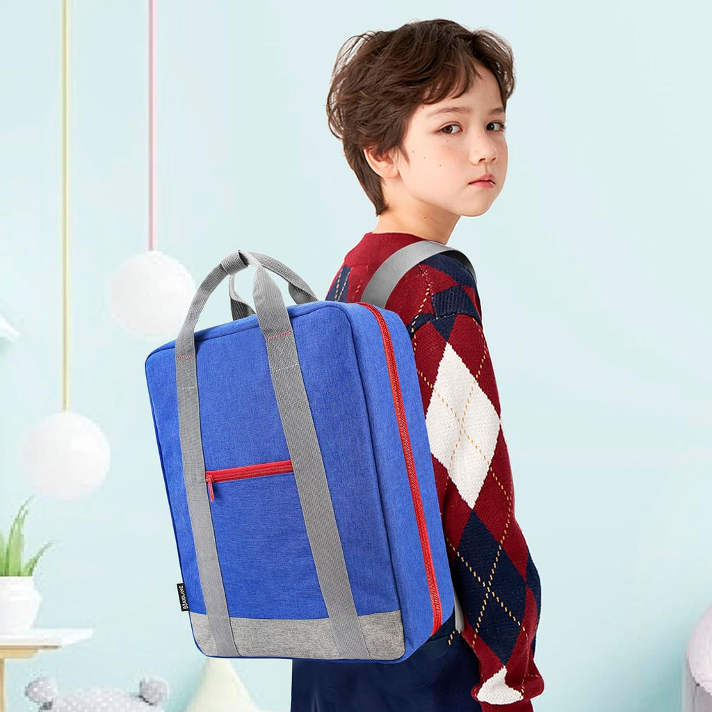 KISLANE Monster Trucks Storage Backpack - Versatile Carrying Case With Front Compartment and 2 Storage Pages for 36 Truc